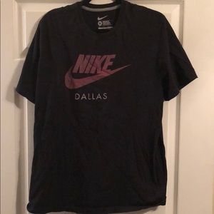 Men’s Nike Dallas Logo Shirt, Black, XL